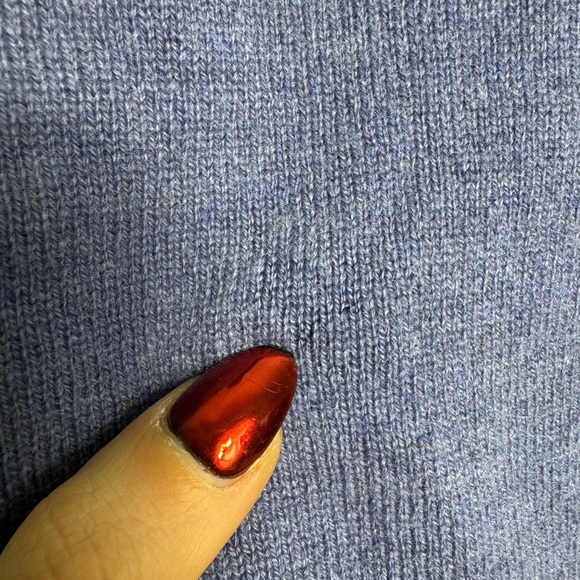 NWT Charter Club 2-Ply Cashmere Turtleneck Sweater Purple Small Quiet Luxury - Picture 4 of 8